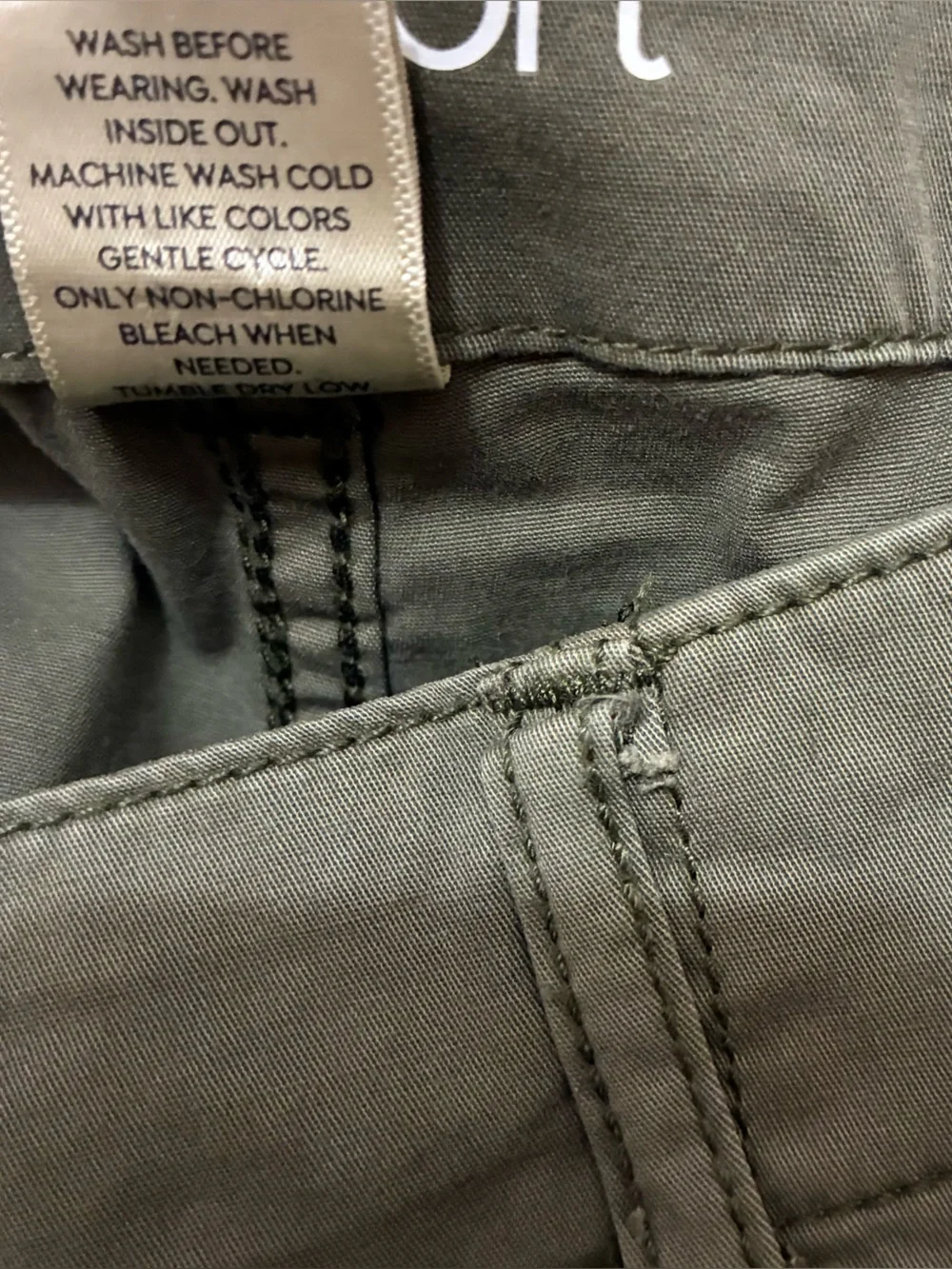 WestportSignature Fit Embroidered Patch Front Pocket MidRise Boyfriend Pants 18W